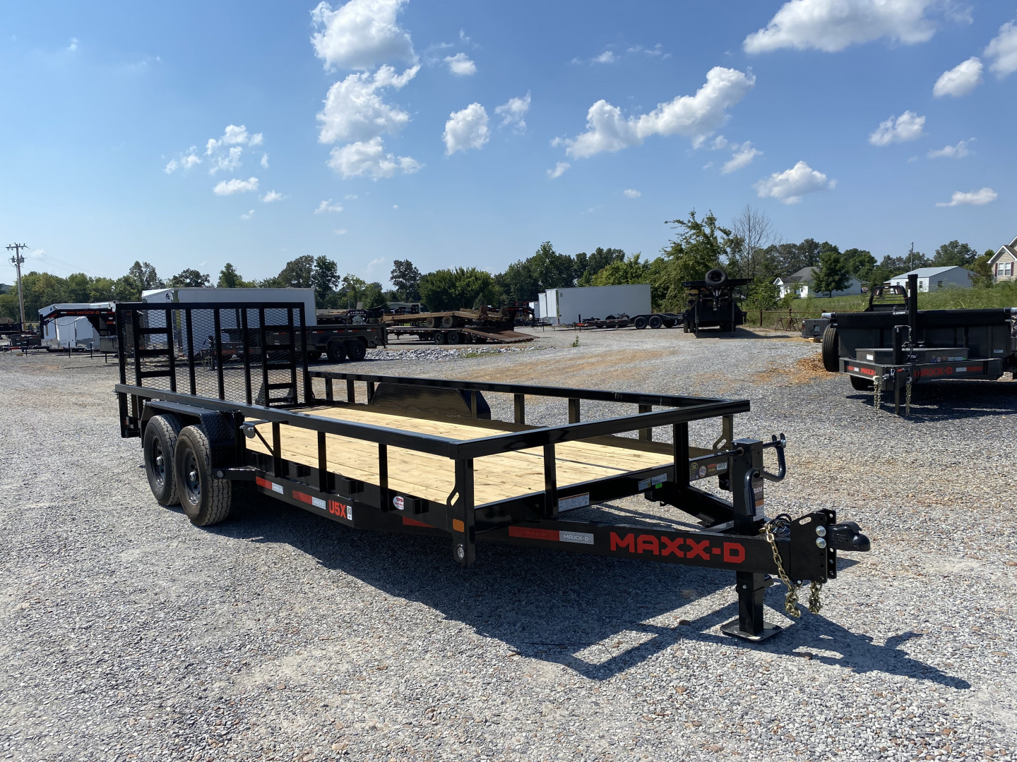 New 2026 MAXXD 83" X 20' 14k Equipment Trailer