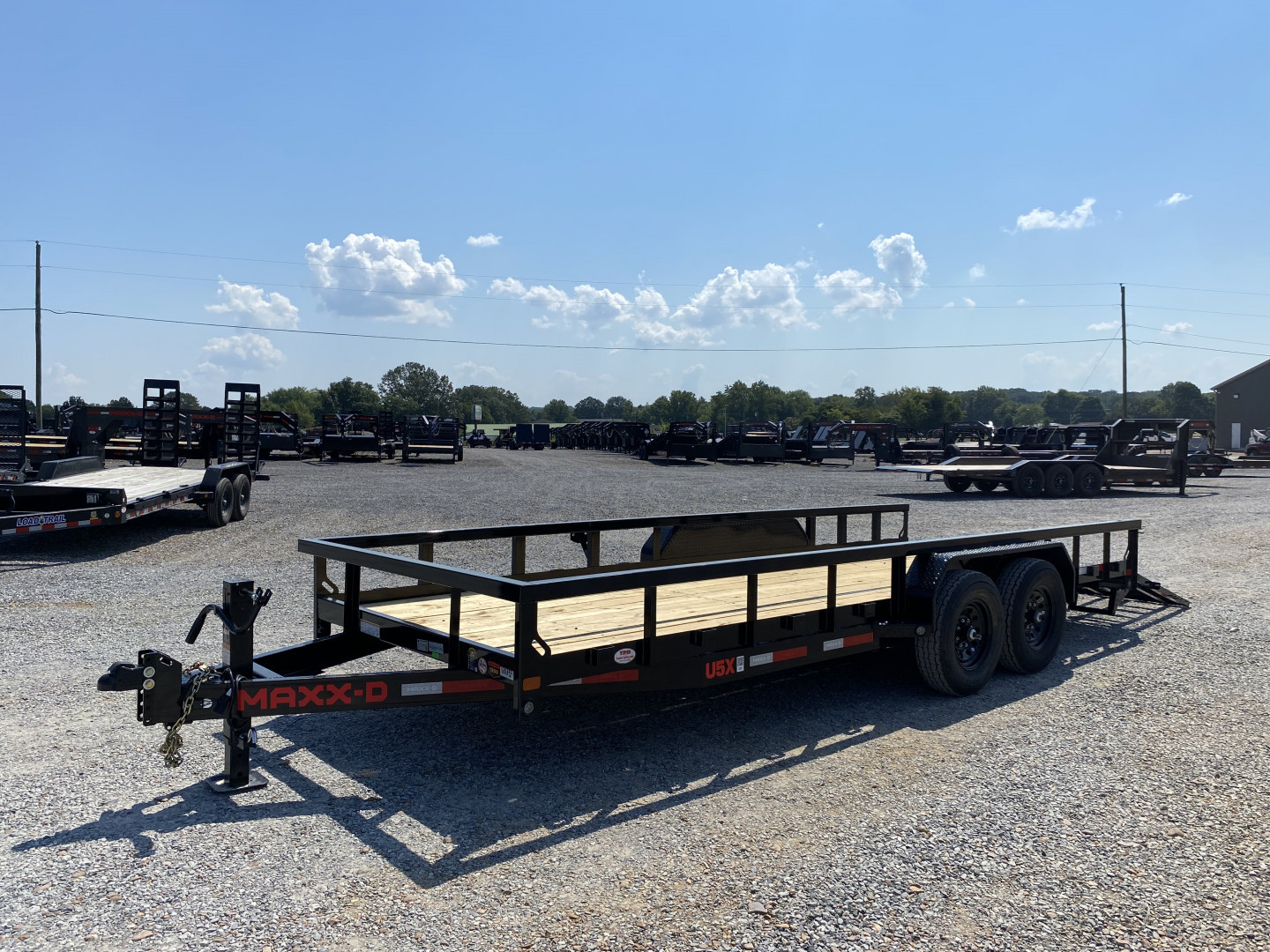 New 2026 MAXXD 83" X 20' 14k Equipment Trailer