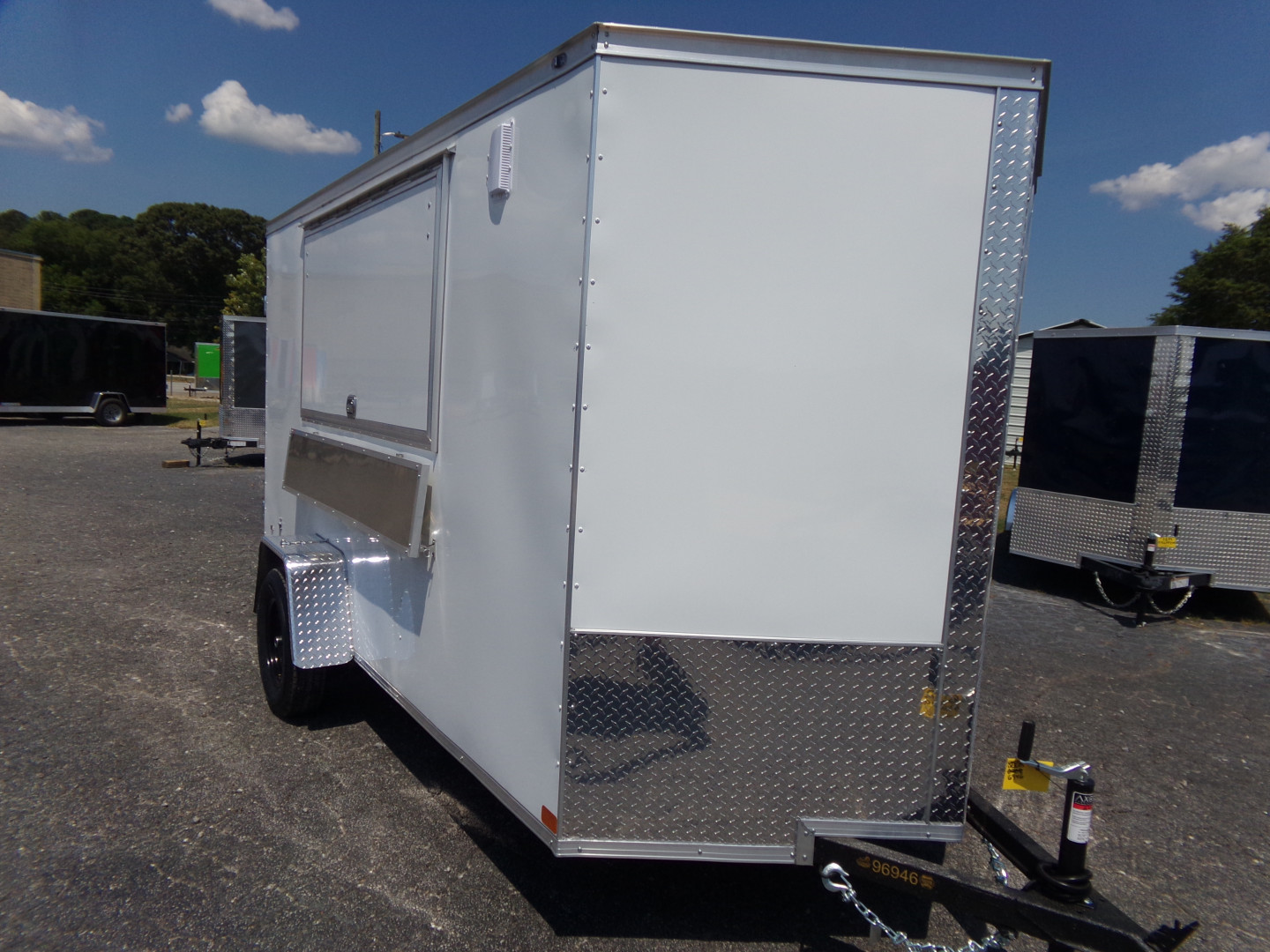 New 2026 Covered Wagon Trailers CW6X12SA Concession