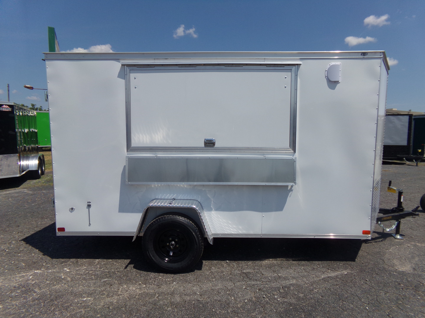 New 2026 Covered Wagon Trailers CW6X12SA Concession
