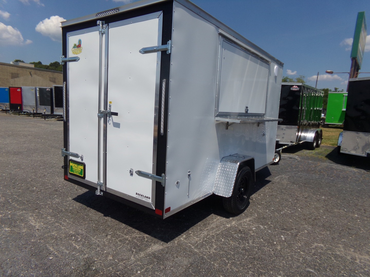 New 2026 Covered Wagon Trailers CW6X12SA Concession