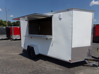 New 2026 Covered Wagon Trailers CW6X12SA Concession
