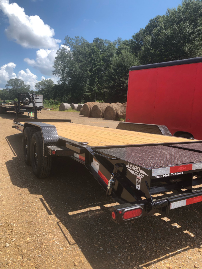 New 2025 Top Hat EB14-24x83-14E-F Equipment Trailer