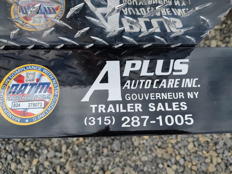 New 2026 Moritz International 7'X22' HD 14K Gravity Tilt-bed Equipment Trailer
