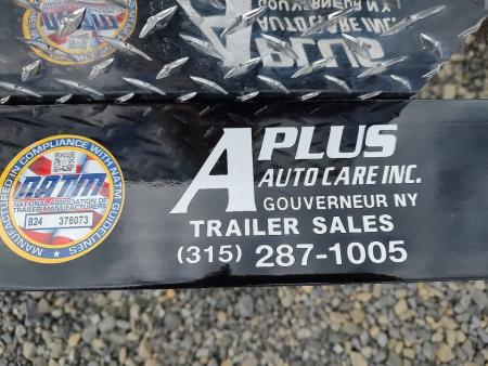 New 2026 Moritz International 7'X22' HD 14K Gravity Tilt-bed Equipment Trailer