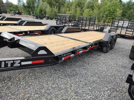 New 2026 Moritz International 7'X22' HD 14K Gravity Tilt-bed Equipment Trailer