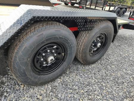 New 2026 Moritz International 7'X22' HD 14K Gravity Tilt-bed Equipment Trailer