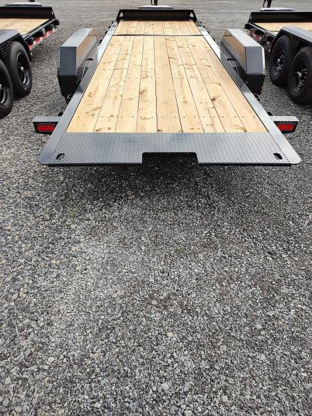 New 2026 Moritz International 7'X22' HD 14K Gravity Tilt-bed Equipment Trailer