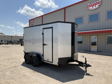2026 Compass 6'x12' Enclosed Cargo Trailer - Indigo DLX