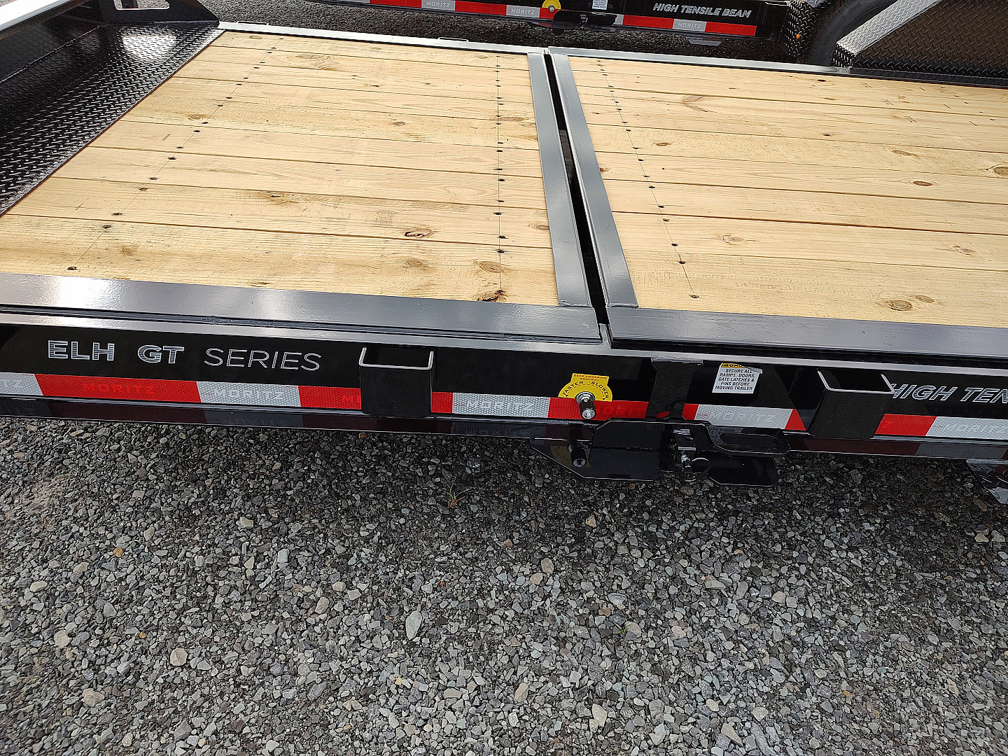 New 2026 Moritz International 7'X20' HD 14K Gravity Tilt-bed Equipment Trailer