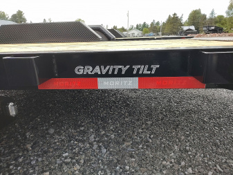 New 2026 Moritz International 7'X20' HD 14K Gravity Tilt-bed Equipment Trailer