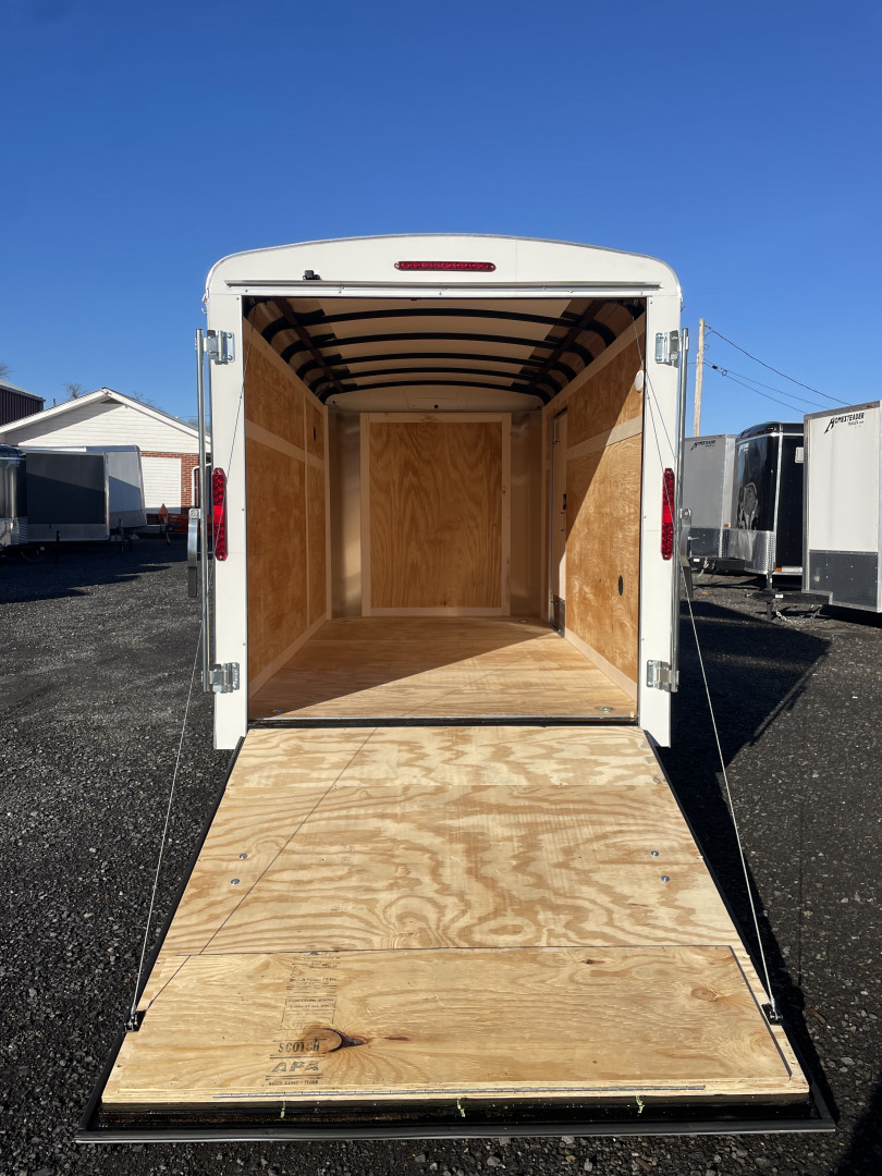 New 2026 Homesteader 6x12 Challenger Cargo - Ramp - WHITE