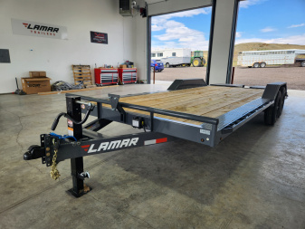 New 2026 Lamar 22' Equipment Trailer 14K