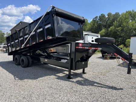 New 2027 U-Dump 8x20 With 48  Sides, 25K GVWR, Pro-Heavy Tandem Dually, Gooseneck Dump Trailer