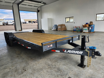 New 2026 Lamar 22' Equipment Trailer 14K
