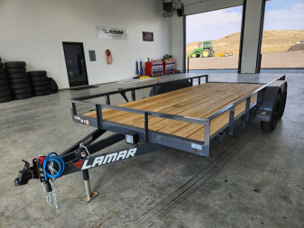 New 2026 Lamar 16' Utility Trailer 7K