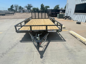 New 2026 PJ Trailers 83" x 14' Utility Trailer 3500LB Axles