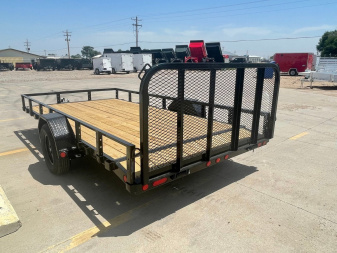 New 2026 PJ Trailers 83" x 14' Utility Trailer 3500LB Axles