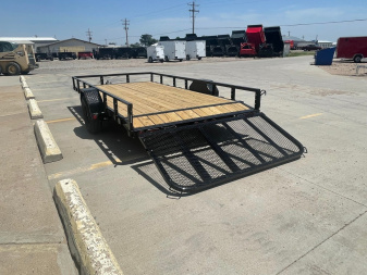 New 2026 PJ Trailers 83" x 14' Utility Trailer 3500LB Axles