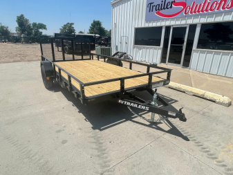 New 2026 PJ Trailers 83" x 14' Utility Trailer 3500LB Axles
