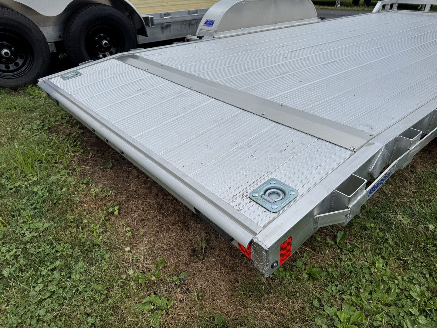 New 2026 Mission MOCH8X18 AL 10K 18 Foot Aluminum Deck Car Hauler