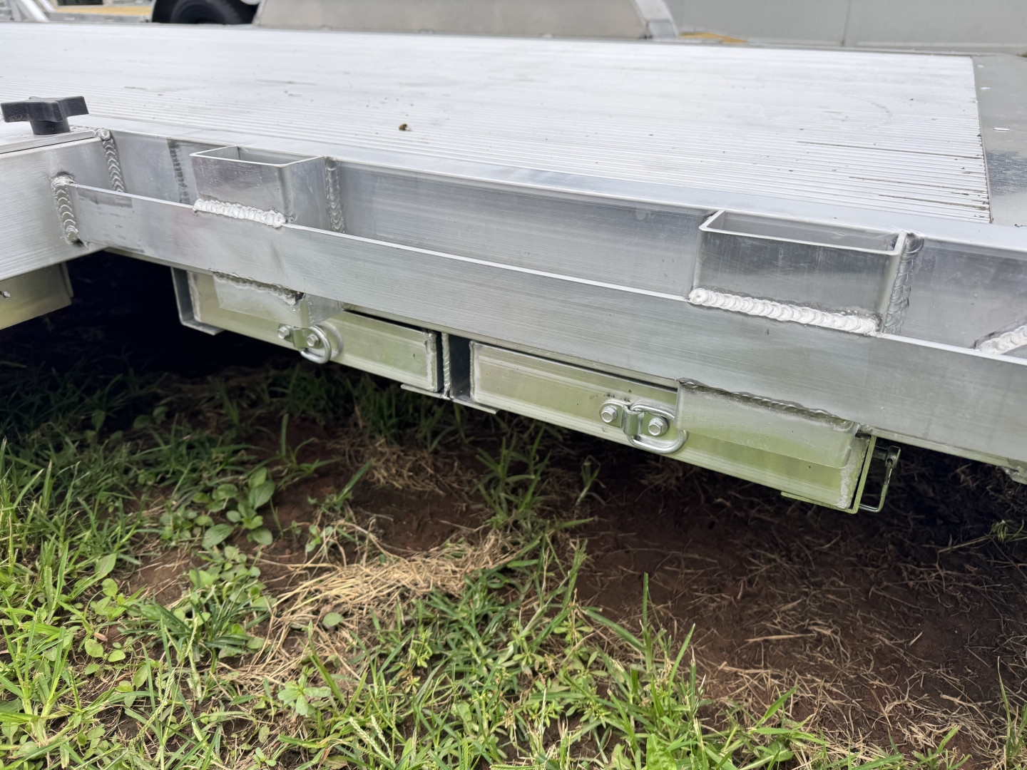 New 2026 Mission MOCH8X18 AL 10K 18 Foot Aluminum Deck Car Hauler