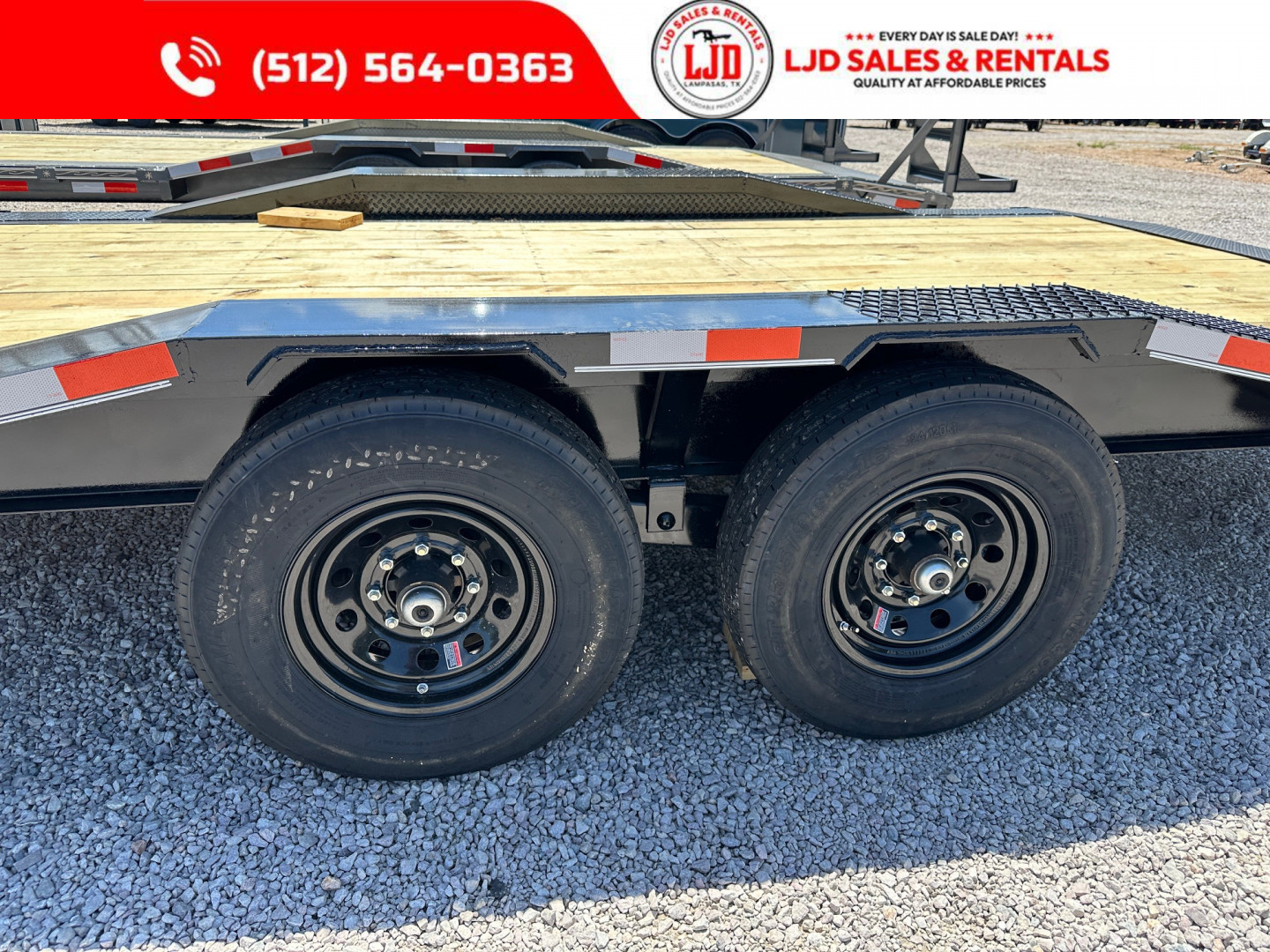 New 2025 Triple R - 102"x24' Drive Over Fender Equipment Trailer