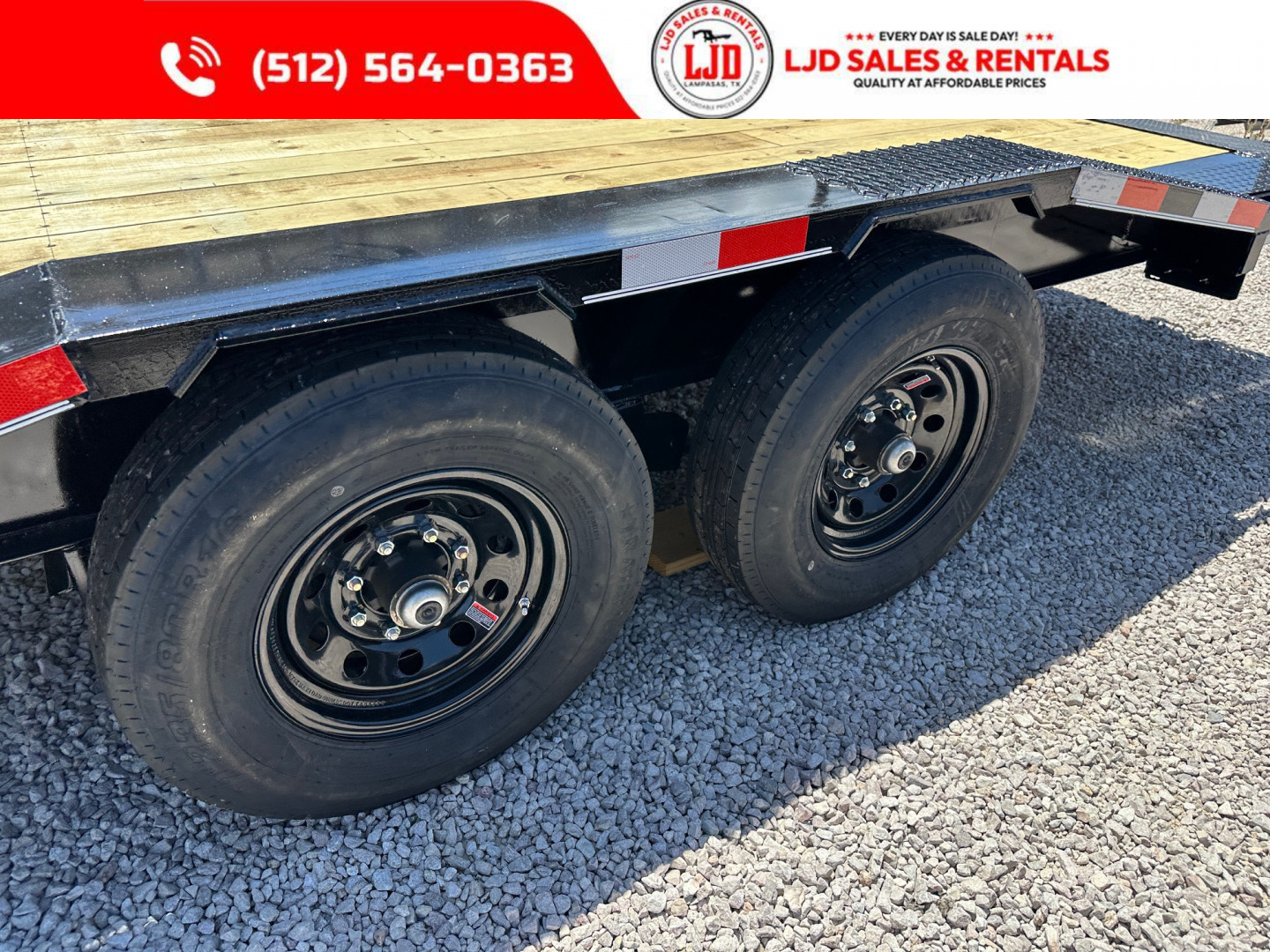 New 2025 Triple R - 102"x22' Drive Over Fender Equipment Trailer - Demo