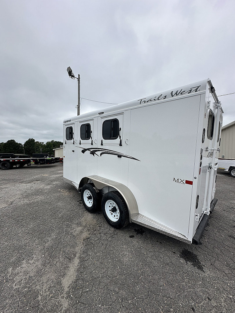 New 2026 Trails West Adventure II MX-3 Horse Horse Trailer