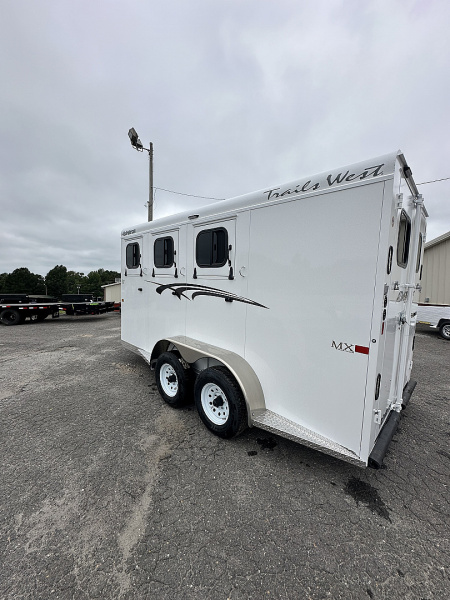 New 2026 Trails West Adventure II MX-3 Horse Horse Trailer