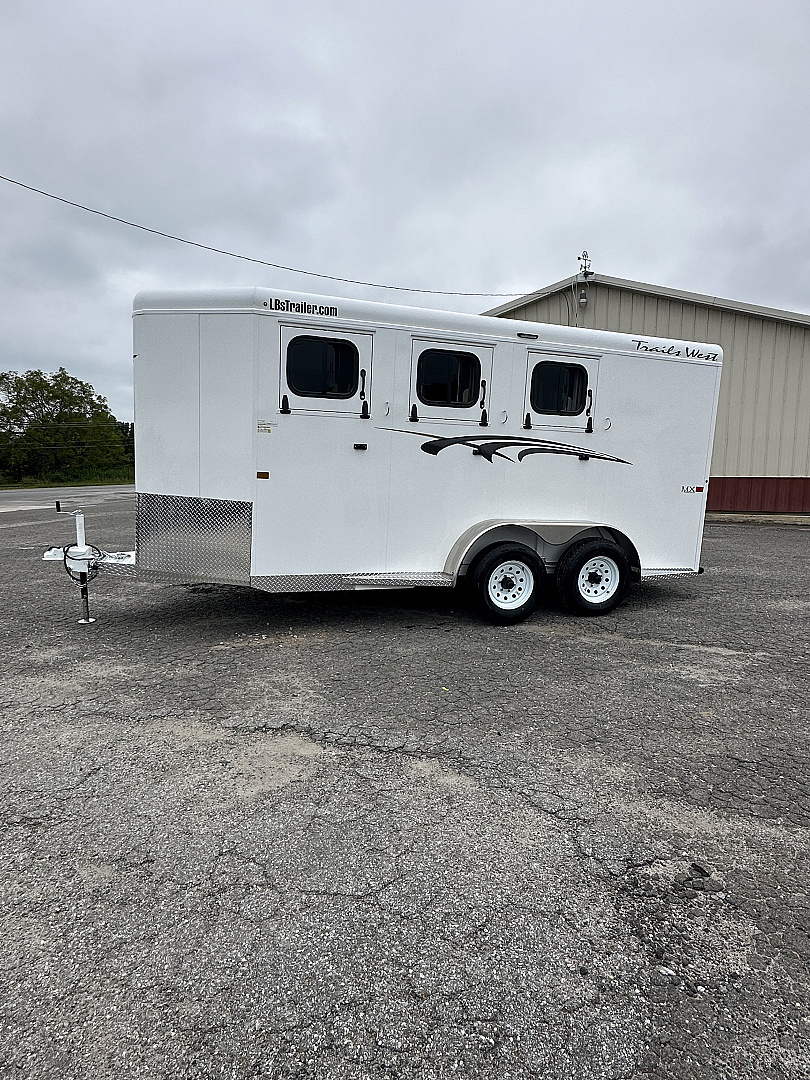 New 2026 Trails West Adventure II MX-3 Horse Horse Trailer