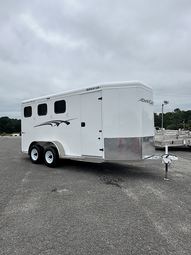 New 2026 Trails West Adventure II MX-3 Horse Horse Trailer