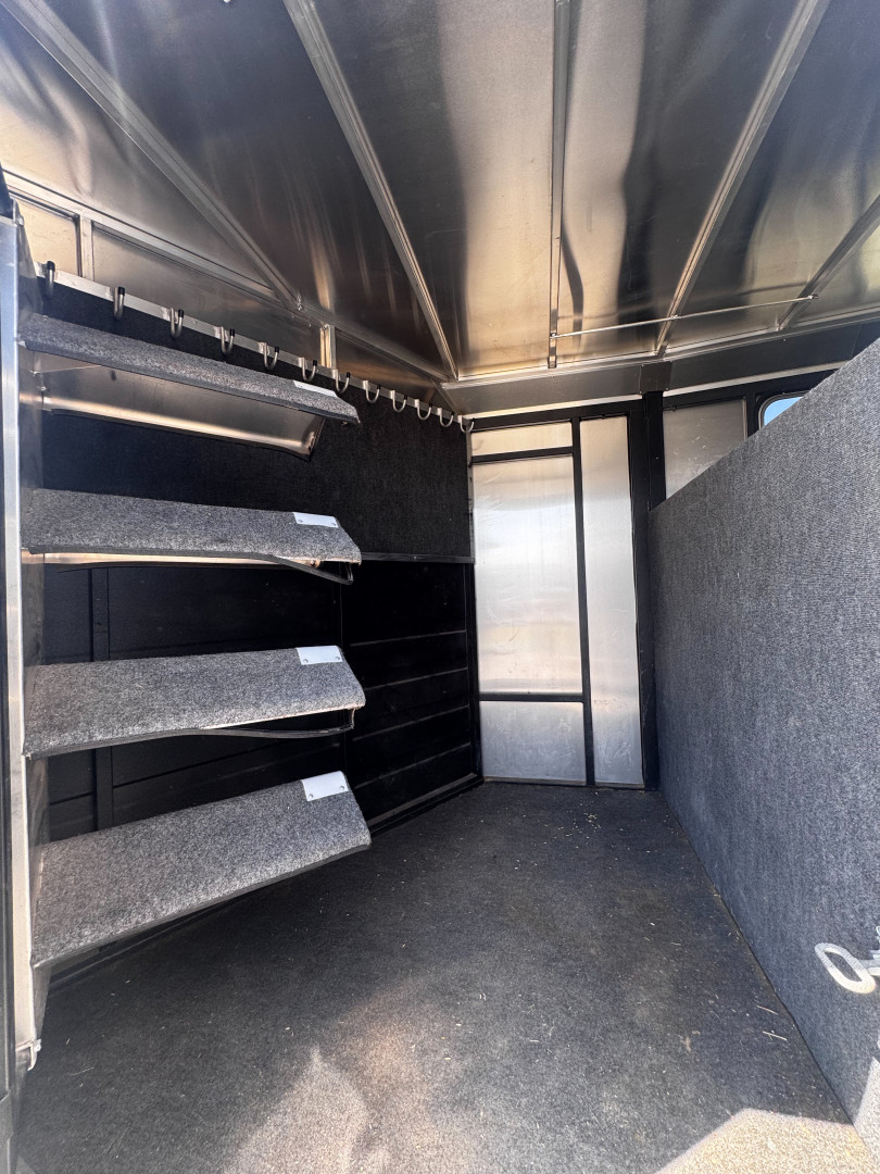 Used 2017 Logan Coach 24' Stock / Stock Combo Trailer