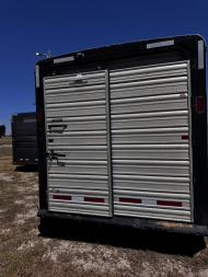 Used 2017 Logan Coach 24' Stock / Stock Combo Trailer