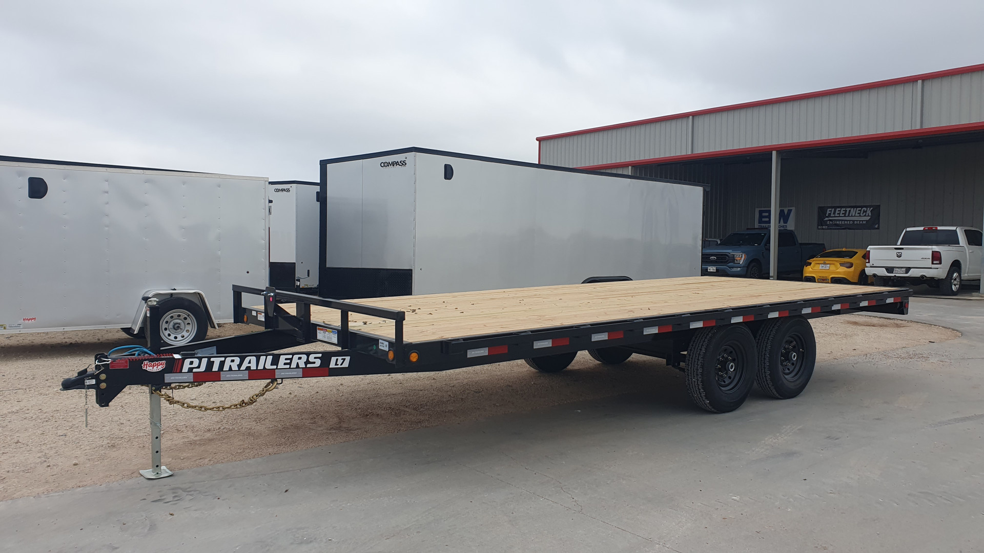 New 2026 PJ 101"x20' BP 6" Channel Deckover – L7