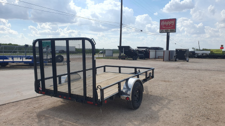 New 2026 PJ 77"x10' Single Axle Utility Trailer - U7