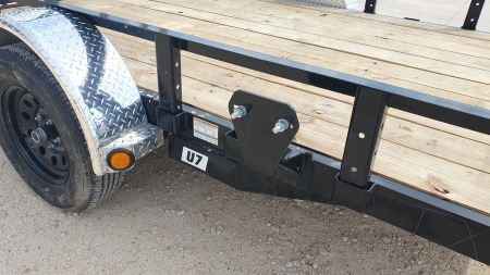 New 2026 PJ 77"x10' Single Axle Utility Trailer - U7