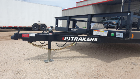 New 2026 PJ 77"x10' Single Axle Utility Trailer - U7