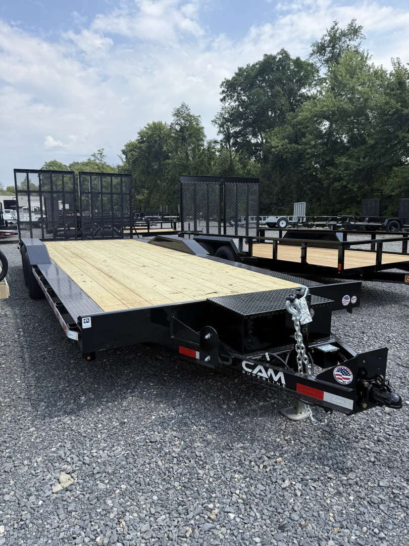 New 2026 CAM 22' Drive Over Fender - 10K GVWR - Landscape Ramps