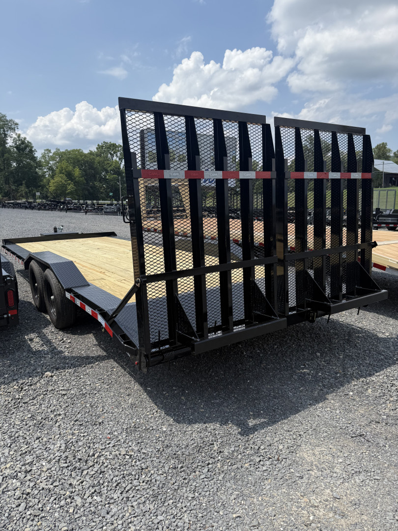 New 2026 CAM 22' Drive Over Fender - 10K GVWR - Landscape Ramps