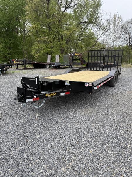 New 2026 CAM 22' Drive Over Fender - 10K GVWR - Landscape Ramps
