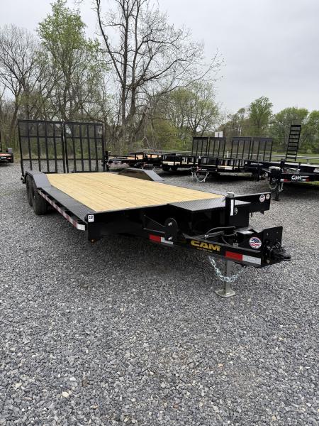 New 2026 CAM 22' Drive Over Fender - 10K GVWR - Landscape Ramps