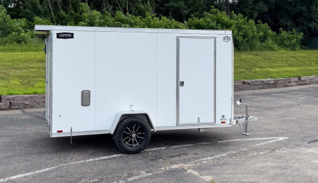 New Lightning 6x12 Enclosed Cargo Trailer - Double Doors!