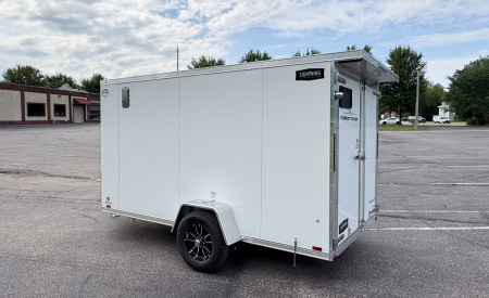 New Lightning 6x12 Enclosed Cargo Trailer - Double Doors!