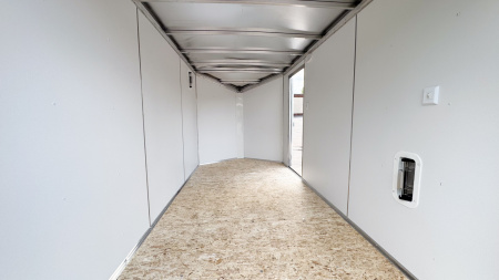 New Lightning 6x12 Enclosed Cargo Trailer - Double Doors!