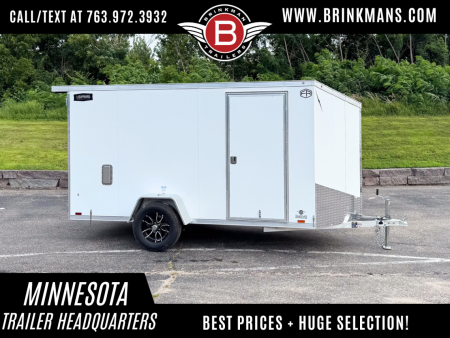 New Lightning 6x12 Enclosed Cargo Trailer - Double Doors!