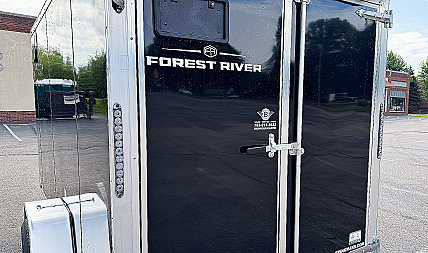 New Lightning 6x12 Enclosed Cargo Trailer - Double Doors!