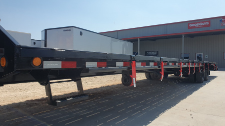 New 2026 PJ 102"x40' GN Low-Pro Air-Ride Flatbed w/ Duals - LD