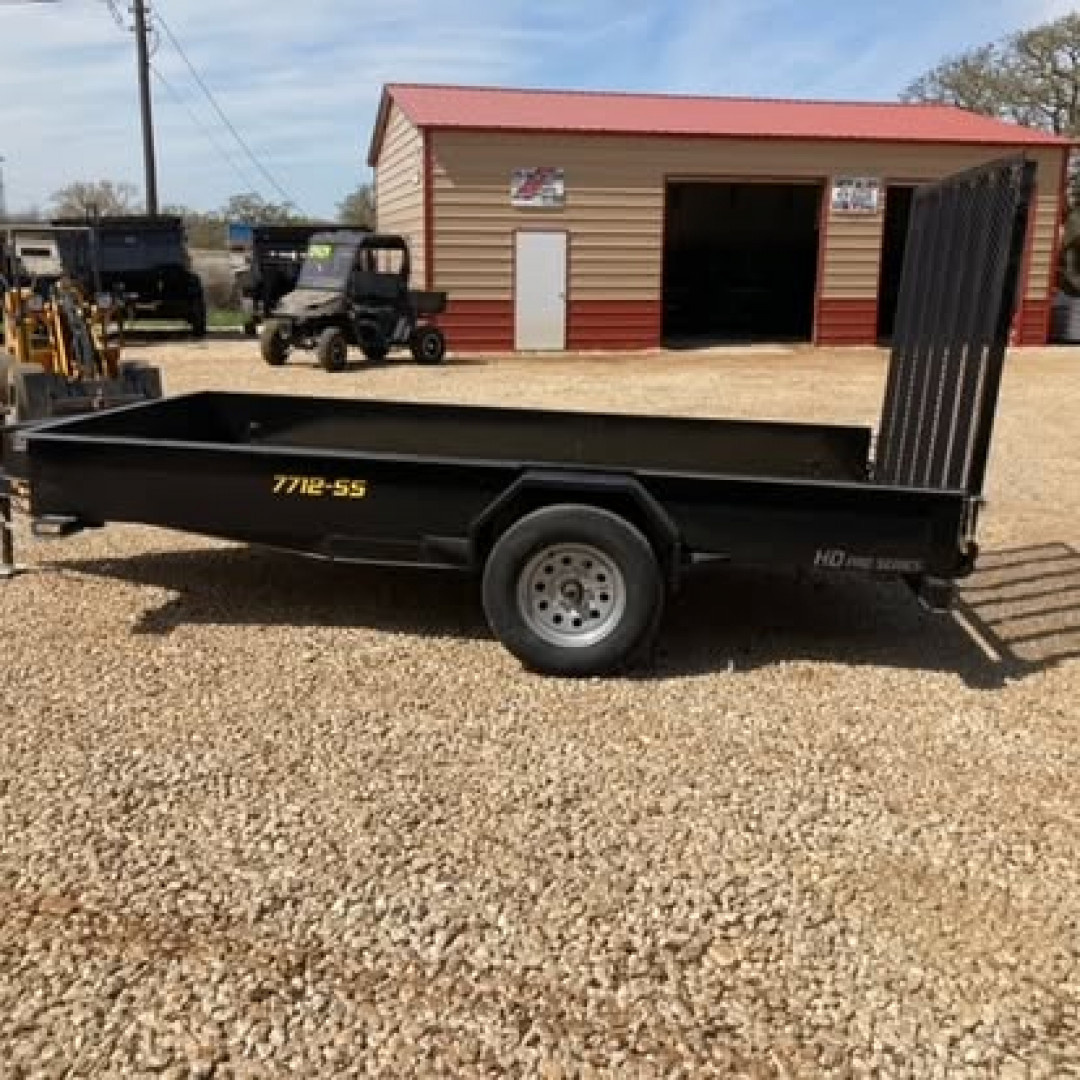 New 2022 Doolittle Trailers 77x12 Utility Trailer