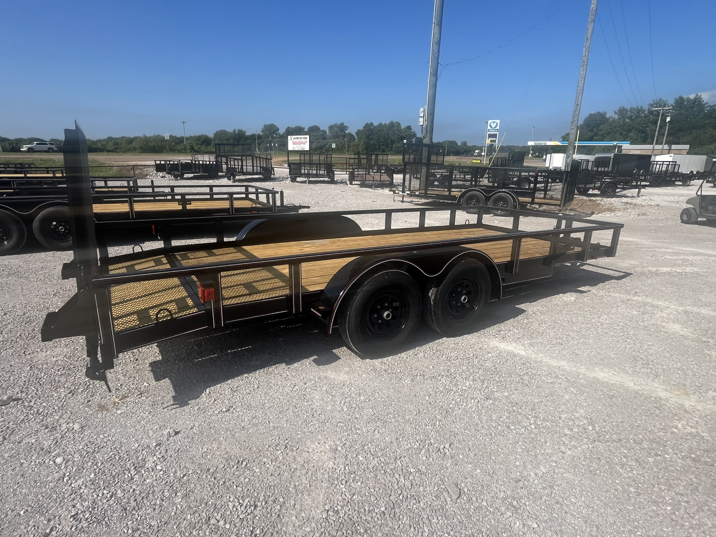 New 2025 Trailblazer 82X18 UTILITY 10K W/KICKER GATE